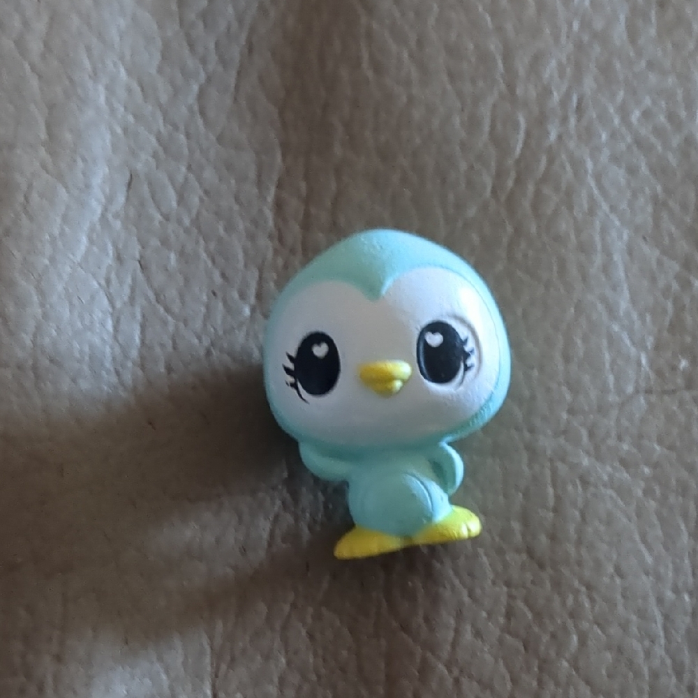 Little Penguins Squishies Blue and white iBloom Squishy Japan 1" rare